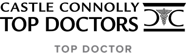Top Doctor logo with star symbol.