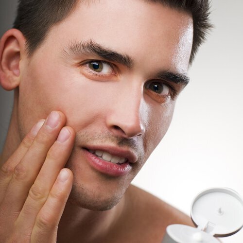 A primer may help fill in creases for men and women.