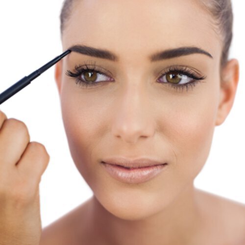 Eye shadow may be a softer alternative for lush brows.