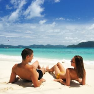 Men and women both like to tan, but they risk harmful damage from UV rays.