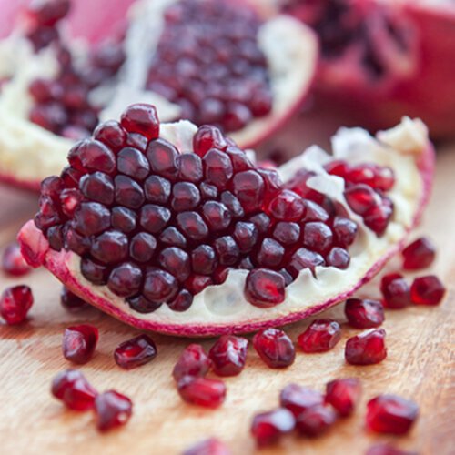 Pomegranate juice can help prevent facial wrinkles.