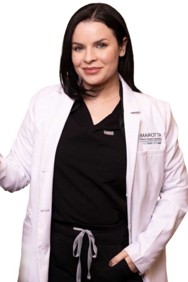 Marotta Plastic Surgery Specialists Physician Assistant, Brittany Roman, RN BSN