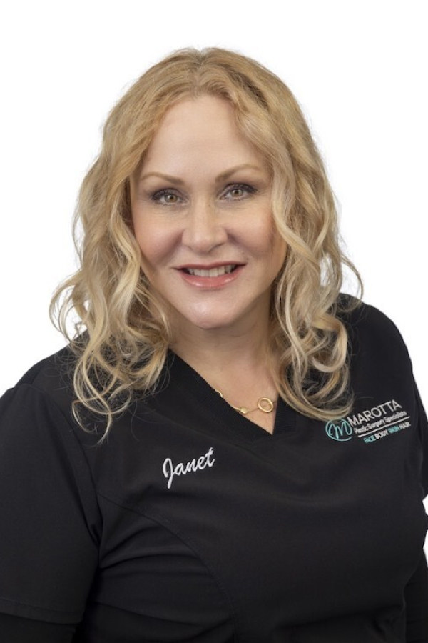 Marotta Plastic Surgery Specialists Aesthetician, Janet Mintzes