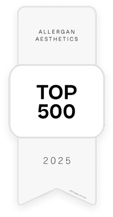 Top 500 Allergan Aesthetics award
