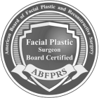 Facial Plastic Surgeon Board Certified logo